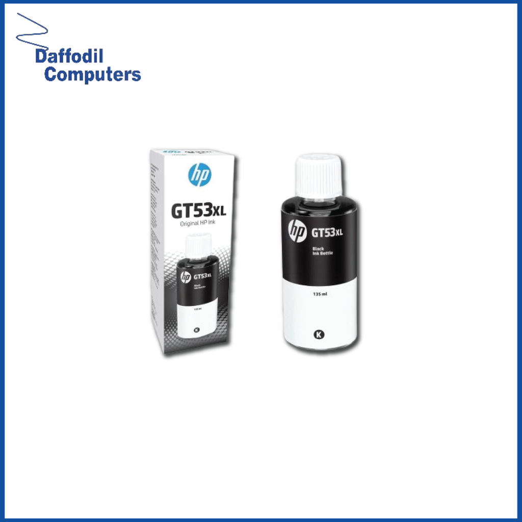 HP GT53 135-ml Black Original Ink Bottle