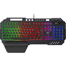Havit KB838L Multi-function RGB Backlit Gaming Keyboard