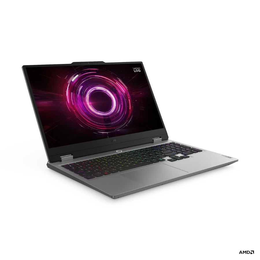 LENOVO LOQ 15AHP10 Ryzen 5-220, 16GB RAM, 512GB SSD, 15.6 INCH FHD, RTX 5050 8GB, WIN 11H, LUNA GREY (83JG000JUS) LAPTOP