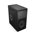 GOLDEN FIELD 1718B MICRO ATX OFFICE CASE WITH 2X USB2.0 WITH POWER SUPPLY